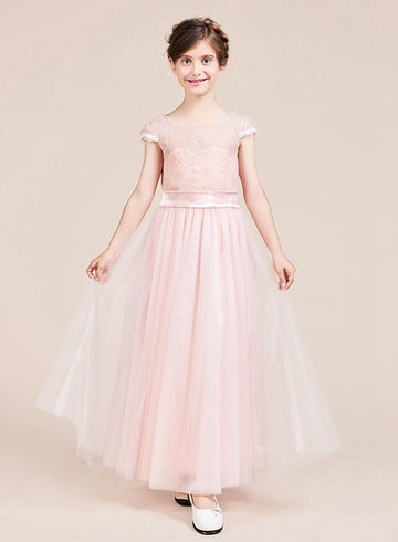 Pink Girl Party Dress Age 6-10 GACH057