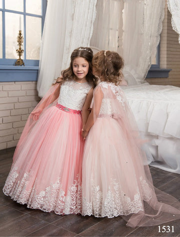 Cute Tulle Kiddie Party Gown GCHK154