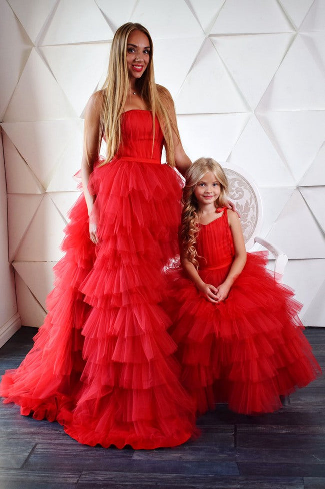 Mother Daughter Matching Formal Dresses TrendyGowns