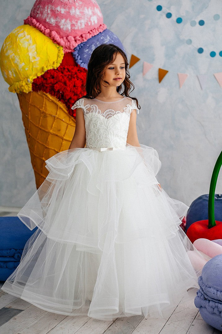 White Communion Dresses for Juniors